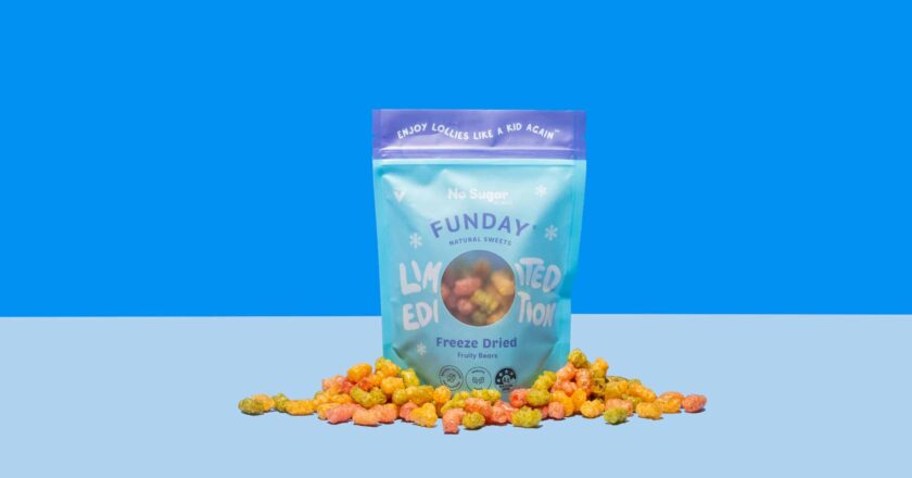 FUNDAY Sweets' revolutionary healthy freeze-dried lolly