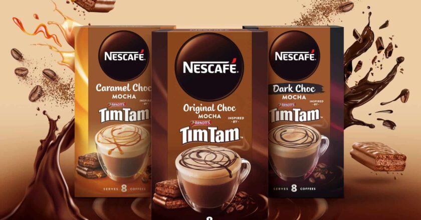 Nescafé and Arnott’s Tim Tam team up for new mocha range