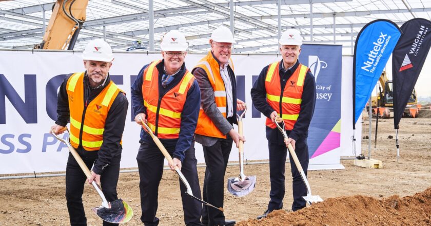 Vaughan turns sod on $50 million Nuttelex facility