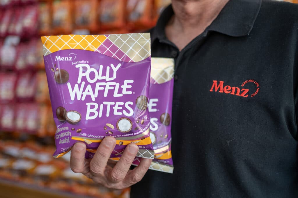 Fourth generation family-owned confectionery manufacturer, Menz, is announcing the next evolution of the beloved Polly Waffle.