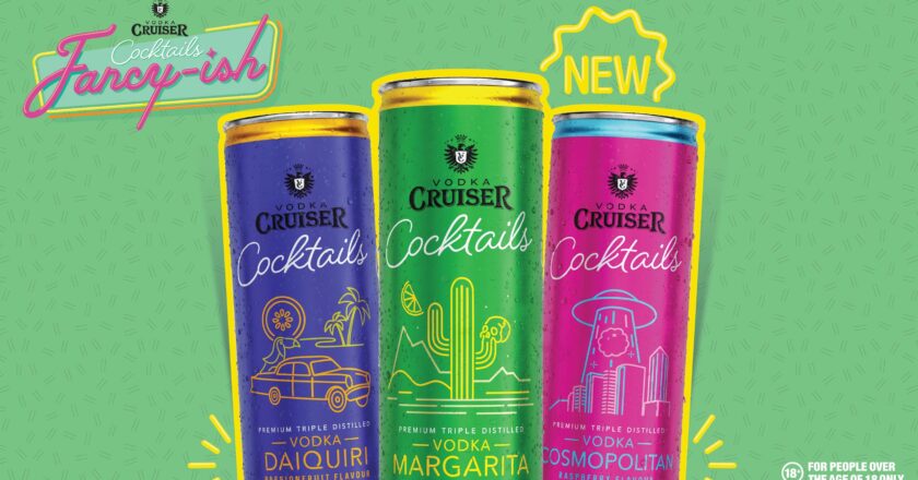 Vodka Cruiser launches canned premix cocktail range