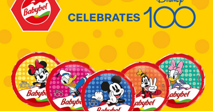 Babybel released a new collection mini cheeses with designs featuring classic Disney characters on its packaging.