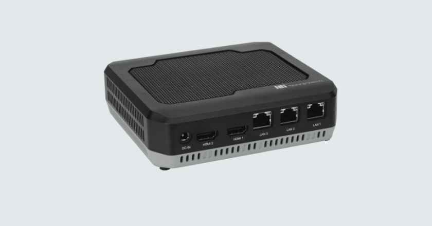 ICP Australia is proud to introduce IEI’s TANGO-3010-JWC-R10 series, a robust fanless system with an integrated Intel® Celeron processor.