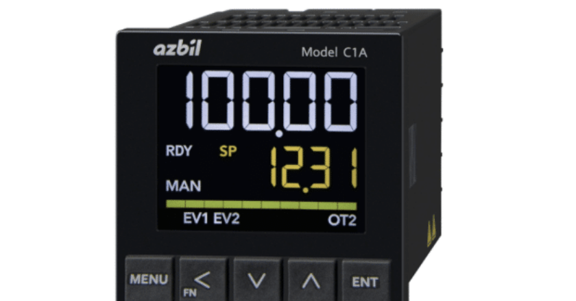 Azbil launches high-precision single loop controller