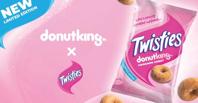 Twisties and Donut King collaborate to launch new flavour
