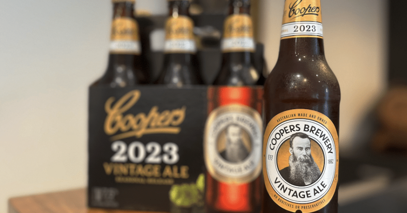 Coopers reveals new look for 2023 vintage ale