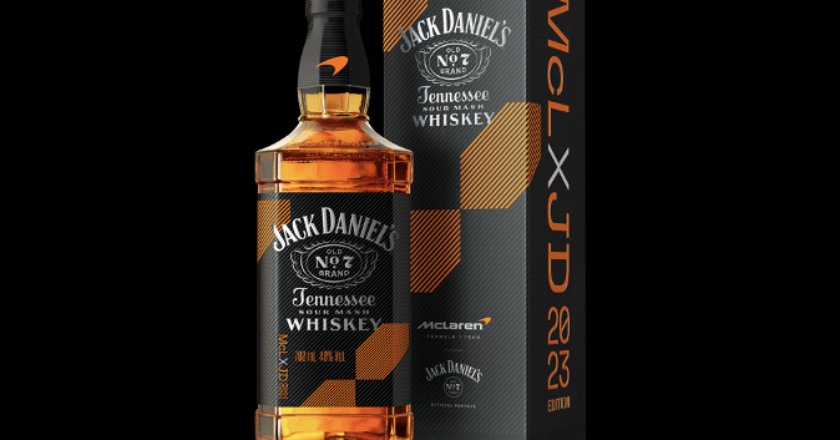 Jack Daniel's releases limited-edition McLaren bottle
